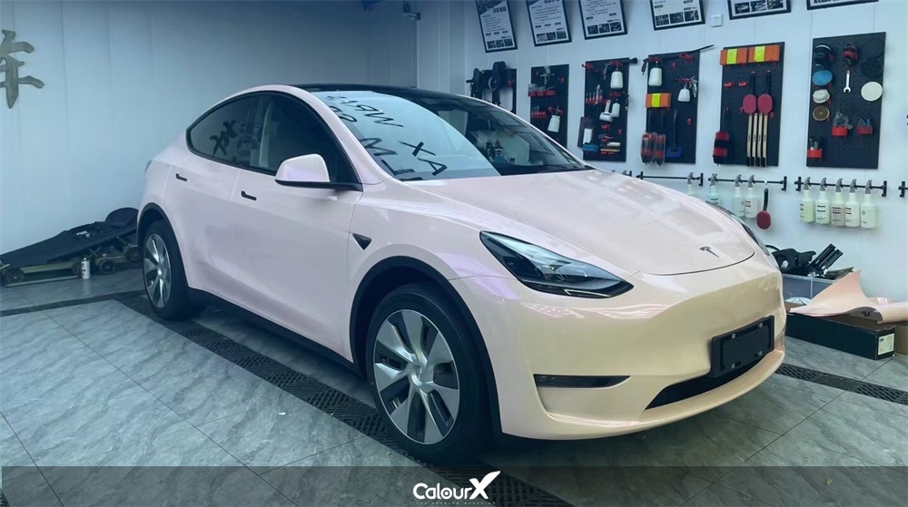 特斯拉MODELY | 梦幻胭脂粉CH111